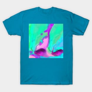 Blue wave abstracts T-Shirt